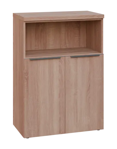 SIN 3 - 8DN kancelářská skříň, 2-dveřová/nika, 1120x800x400, dub bardolino SIN 3 - 8DN kancelářská skříň, 2-dveřová/nika, 1120x800x400, dub bardolino